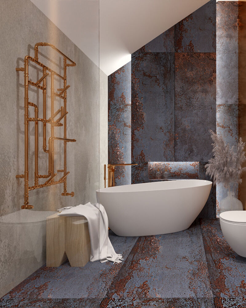 Ванная в стиле современный лофт фото