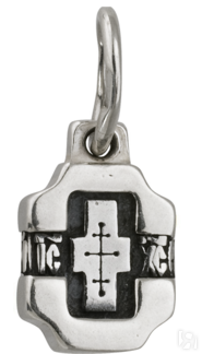 Крестик нательный «Младенческий», серебро 925°