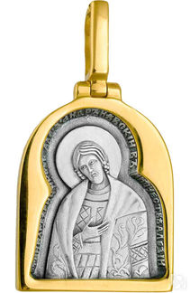 Образ «Св. Александр Невский», серебро 925° с позолотой