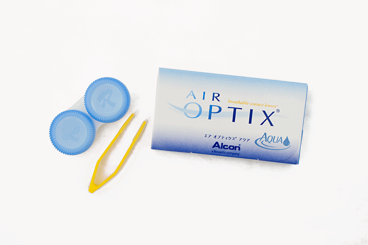 Контактные линзы air optix aqua