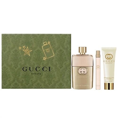 GUCCI Набор Guilty Pour Femme: Парфюмерная вода + Дорожный флакон + Лосьон MPL338279 фото 1