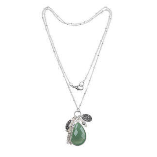 FIORE LUNA Колье GREEN AVENTURINE