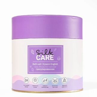 SILK CARE Соль для ванн Английская гранулированная в подарочной упаковке 75