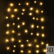 Новогодняя электрогирлянда на 50 LED ламп Magic Time Роса 5м, теплый белый, 89545 фото 3