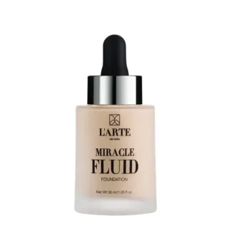 LARTE DEL BELLO Флюид тональный легкий, тон 1W / MIRACLE Fluid 30 гр