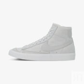 Женские кеды Nike Blazer Mid Premium, Серый Nike DQ7572N06-001 фото 1