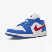 Женские кеды Nike Air Jordan 1 Low, Синий Nike DC0774N06-416 фото 2