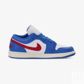 Женские кеды Nike Air Jordan 1 Low, Синий Nike DC0774N06-416 фото 4