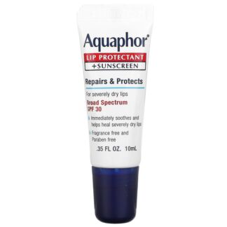 Бальзам Aquaphor для защиты губ и солнцезащитное средство