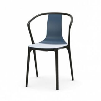 Стул Belleville Plastic sea blue Vitra