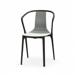 Стул Belleville Plastic moss grey Vitra