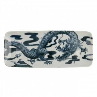 Блюдо 28,5 см Japonism Dragon Black Tokyo Design Studio