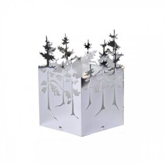 Подсвечник Winter Forest silver Jette Frolich Design