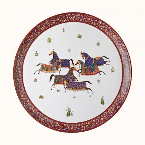 Блюдо круглое большое №1 Cheval d'Orient Hermes HERMES-009851 фото 1