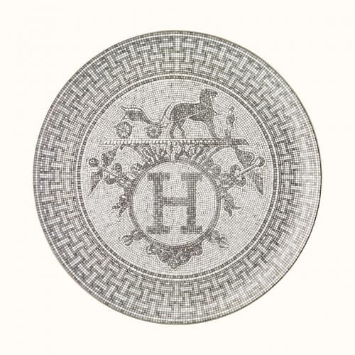 Блюдо для торта Mosaique au 24 Platine Hermes HERMES-035022P фото 1