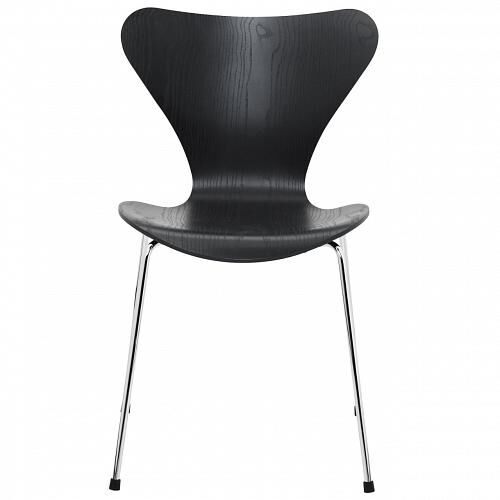 Стул Series 7 black Fritz Hansen F.HANSEN-3107/195 фото 1