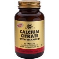 Solgar Calcium Citrate With Vitamin D - Кальция цитрат с витамином D3 в таб