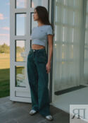 Джинсы Cindy, vintage green - XL 234141706 фото 3