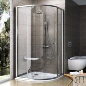 Душевой уголок Ravak Pivot PSKK3-100 Satin/Trans 376AAU00Z1 фото 1