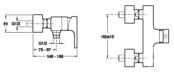 Смеситель для душа Jacob Delafon Stray E45371-CP E45371-CP фото 2