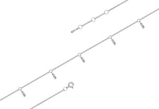 Браслет серебряный Алькор с фианитами