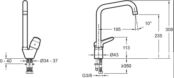 Смеситель для кухни Jacob Delafon Brive E75770-CP E75770-CP фото 2