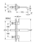 Смеситель для раковины Grohe Allure 20189000 20189000 фото 2