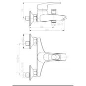 Смеситель для ванны и душа WeltWasser WW MX ISAR 10000002012 хром 10000002012 фото 2