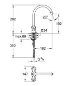 Смеситель для кухни Grohe Costa L 31812001 31812001 фото 2