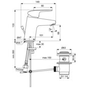 Ideal Standard Ceraflex B1707AA B1707AA фото 3