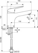 Смеситель Vidima Fine Grande BA385AA BA385AA фото 2