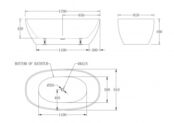 Акриловая ванна BelBagno Abile BB81-1700-W0 170х78 белая BB81-1700-W0 фото 3