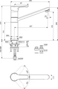 Смеситель для кухни Vidima VIDIMA WAVE BA418AA BA418AA фото 2