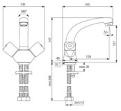 Смеситель для раковины Vidima Practic BA226AA BA226AA фото 2