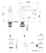 Смеситель для раковины Lemark Mista LM6406WG белое золото LM6406WG фото 2