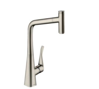 Смеситель для кухни Hansgrohe Metris Select 14884800 сталь