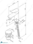 Смеситель для раковины Am.Pm X-Joy F85A82100
хром F85A82100 фото 5