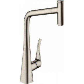 Смеситель для кухни Hansgrohe Metris Select 14884800
 нержавеющая сталь