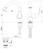 Смеситель для раковины Lemark LM5406BG черный LM5406BG фото 2