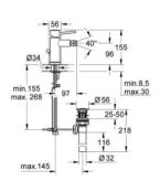 Смеситель для биде Grohe BauClassic 32864000 32864000 фото 2