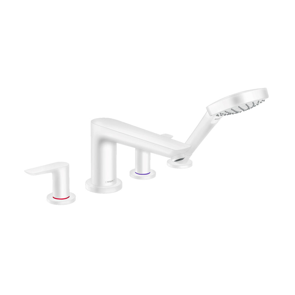 Смеситель для ванны Hansgrohe Talis E 71748700 белый матовый 71748700 фото 1