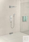 Смеситель для душа Hansgrohe Select glass Highflow 15735400 хром 15735400 фото 3