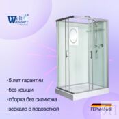 Душевая кабина WeltWasser WW500 Laine 1201 120х90 10000003270 фото 1