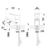 Смеситель для раковины Lemark LM6556C хром LM6556C фото 2