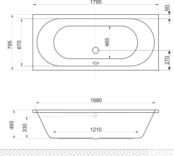 Акриловая ванна Excellent Oceana 180x80 WAEX.OCE18WH фото 4