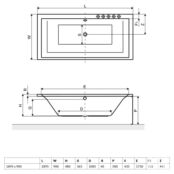 Ванна Excellent Crown Grand 190x90 WAEX.CRG19WH фото 4