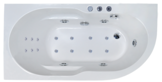 Гидромассажная ванна Royal Bath Azur De Luxe 160x80 L