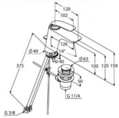 Смеситель для раковины Kludi Balance 520239175 520239175 фото 3