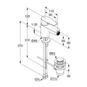 Смеситель для биде Kludi Pure&Solid 342160575 342160575 фото 2