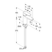 Смеситель для раковины Kludi Pure&Solid 342920575 342920575 фото 3